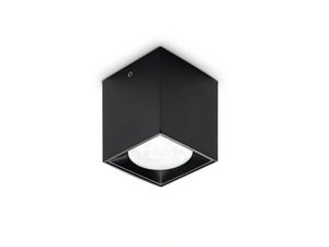 DOT PL SQUARE - Powder coated aluminium ceiling lamp _ Ideal Lux